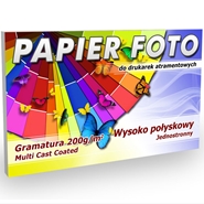 Papier Foto A5 200g/m2 50ark Wysoko połyskowy MCC