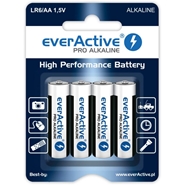 Baterie Everactive Alkaliczne AA LR6 PRO 4szt