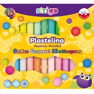 Plastelina Strigo 24 kolory