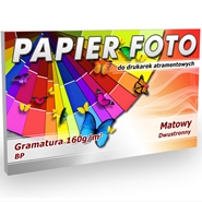 Papier Foto A5 160g/m2 50ark Matowy DWUSTRONNY